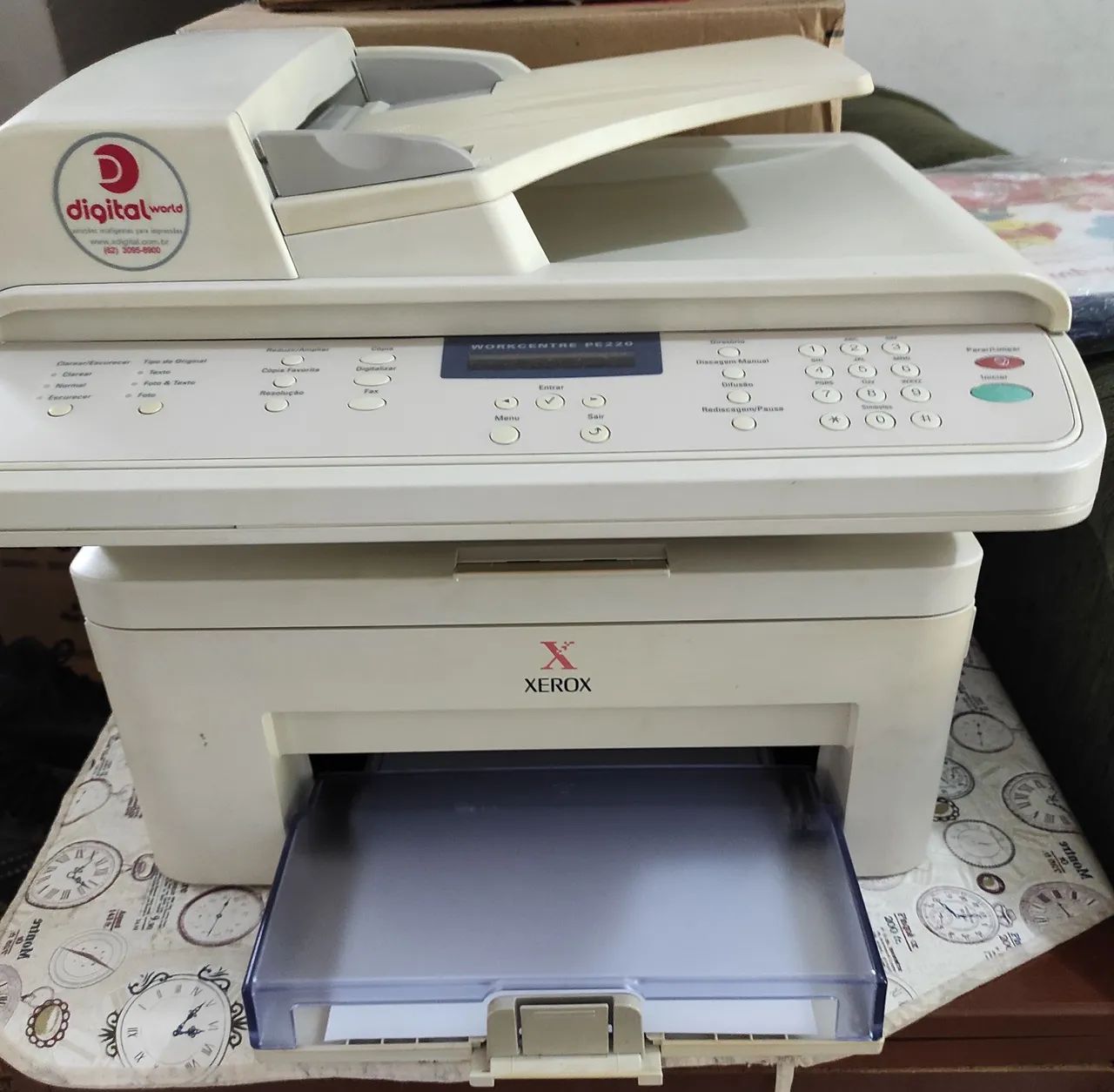 Impressora Xerox PE220 C/ defeito