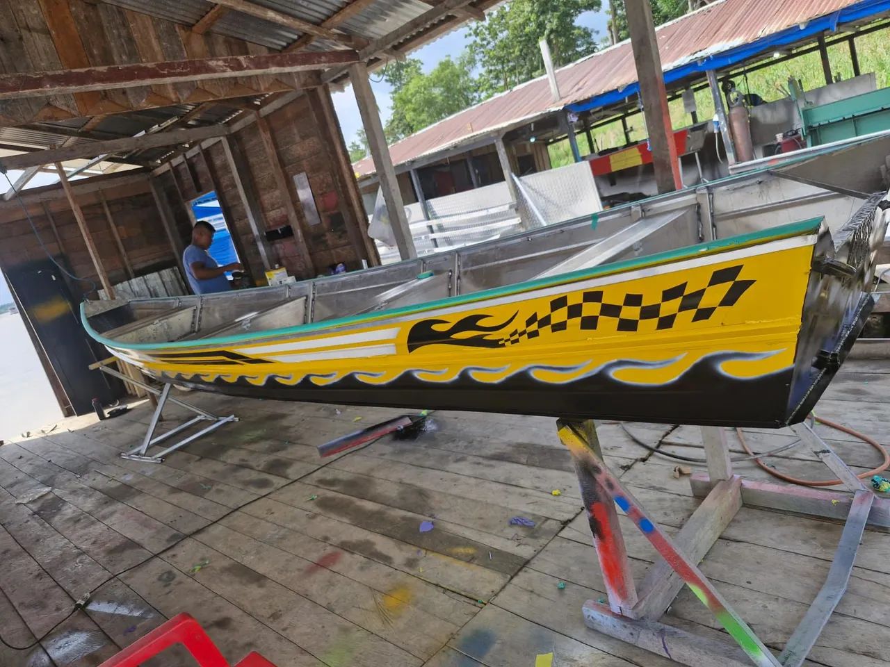 Canoa de alumínio  - Foto 4