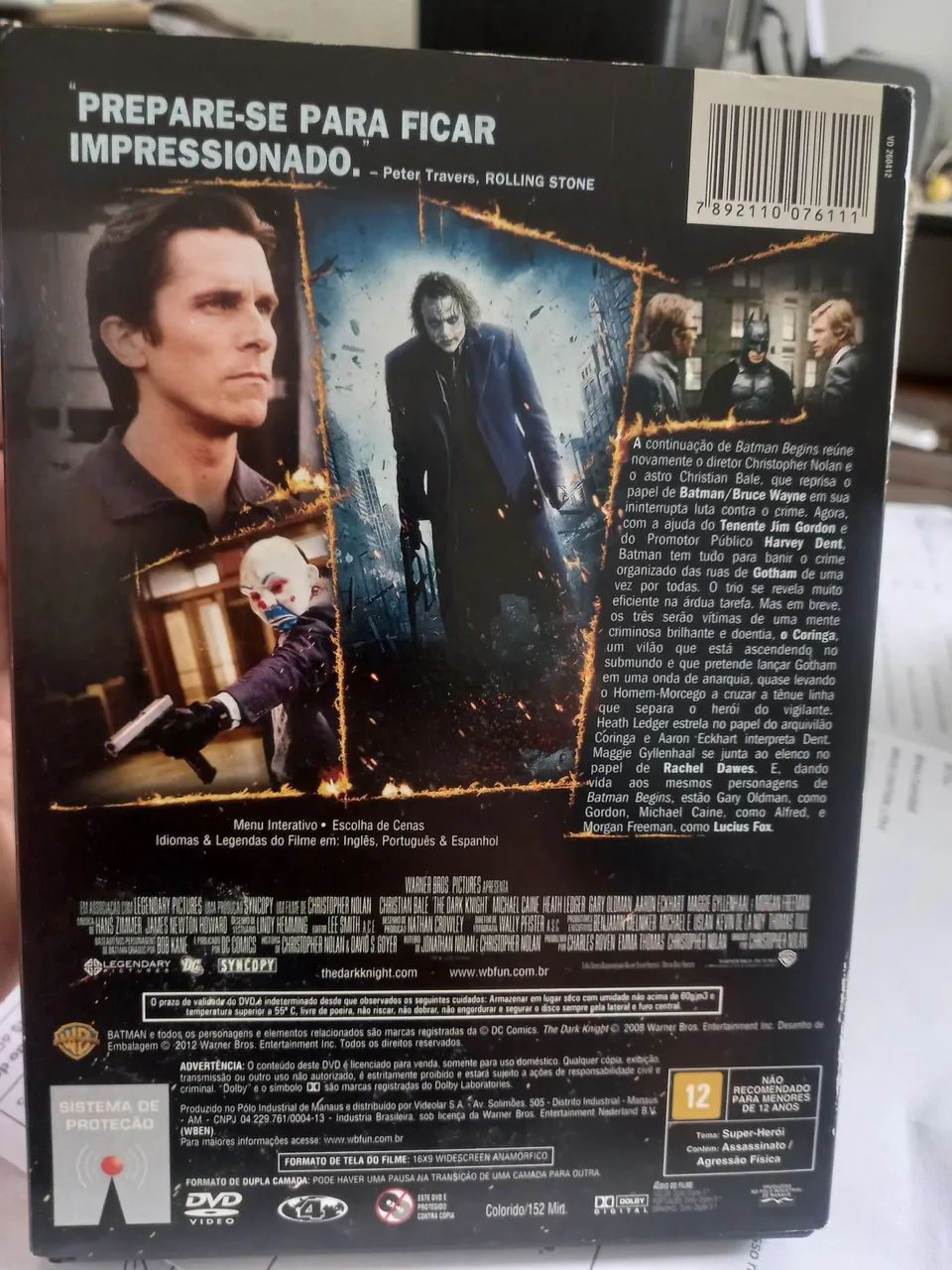 DVD Batman - O Cavaleiro das Trevas - Foto 2