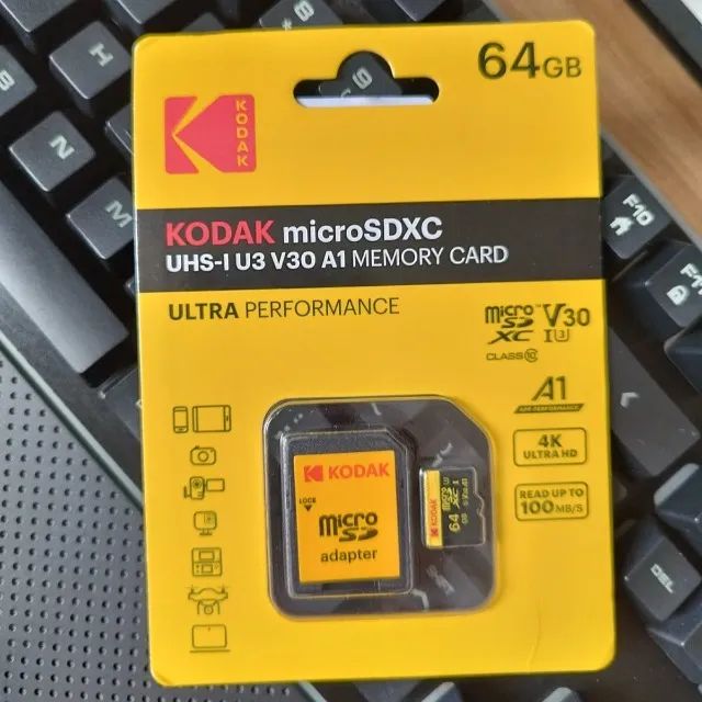 Cartão De Memoria 64gb Kodak Micro Sd Câmera Wifi MicroSDXC - Foto 4