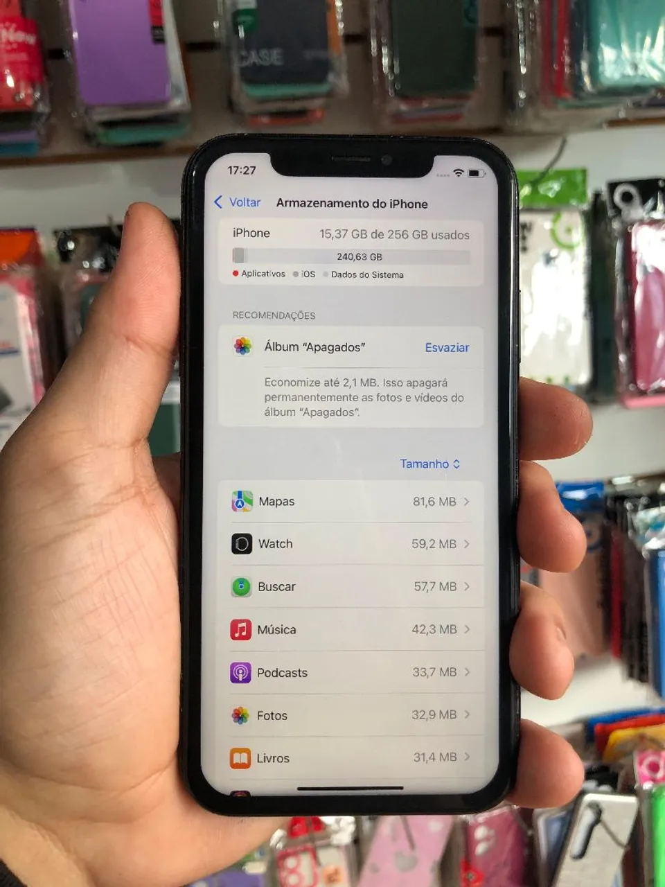 iPhone - 256GB - Tela incrível!