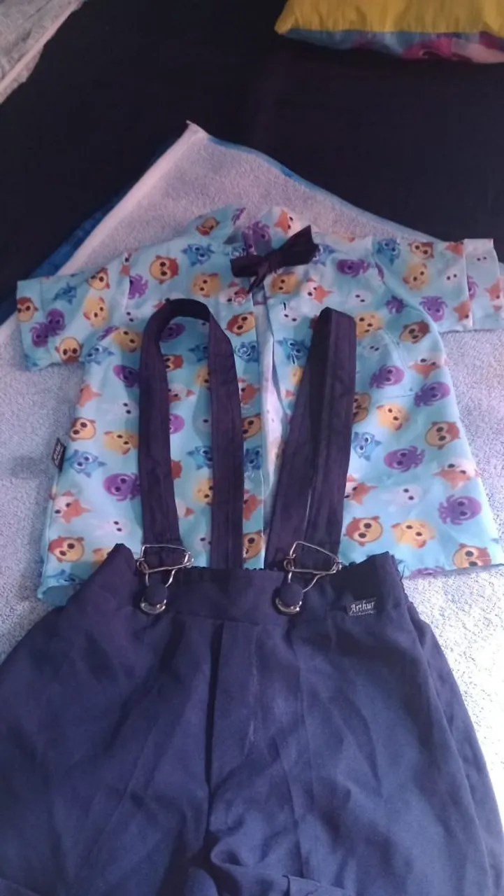 Conjunto Infantil bolofofos $ 50
