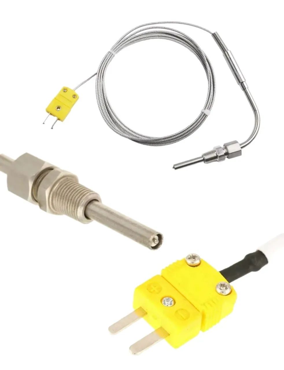 Kit 4x Sensor Egt K Termopar Fueltech Injepro Protune Pandoo - Foto 3