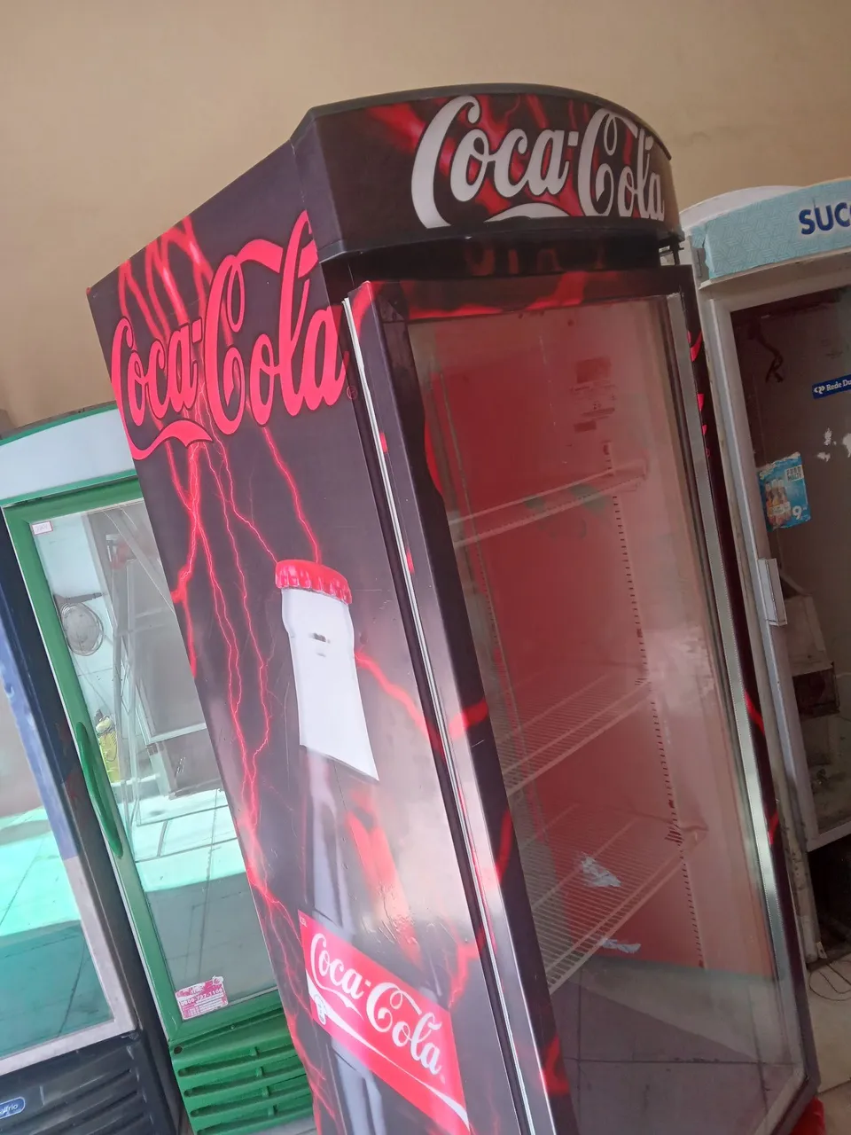 Geladeira Coca-Cola metalfrio 