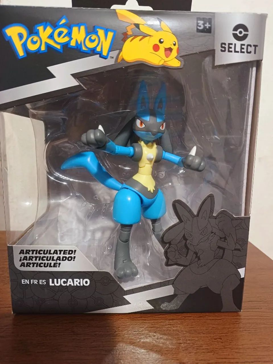 Bonecos Pokémon Articulados Zeraora, Rayquaza e Lucario - Foto 4