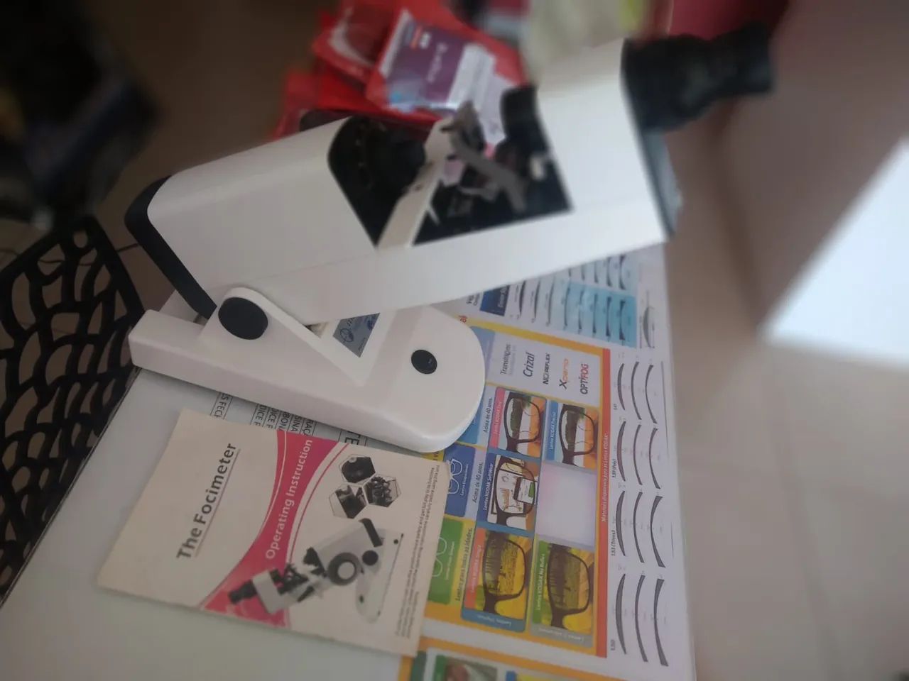 Lensômetro Manuao CCQ-500 NOVO  - Foto 2