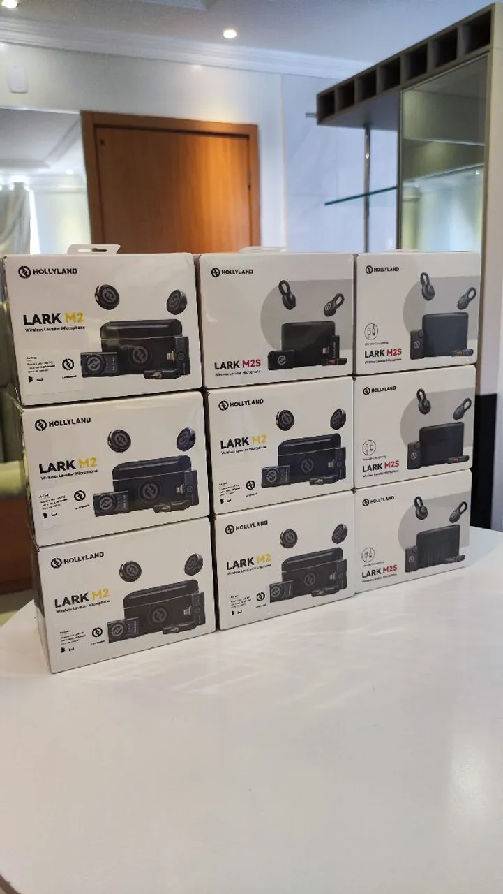 Microfone Sem Fio Hollyland Lark M2 - Novo