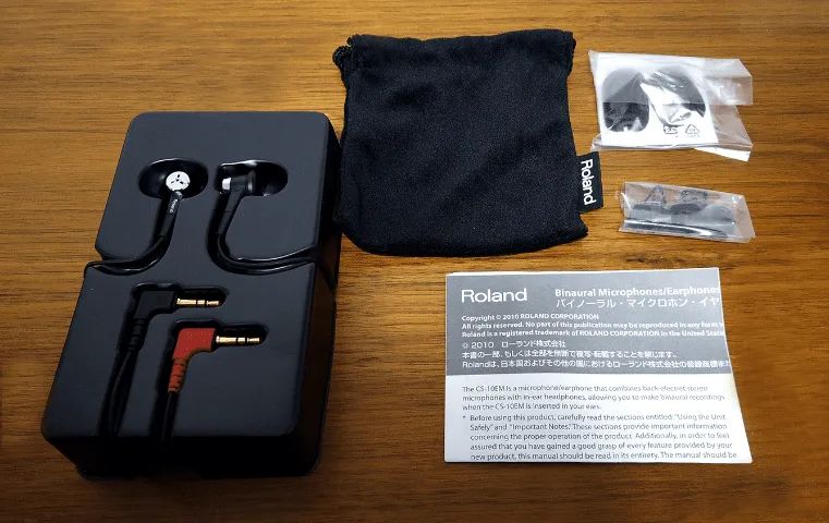 Roland Cs-10em Microfone Binaural (grava Som 3d) (Usado) - Foto 3