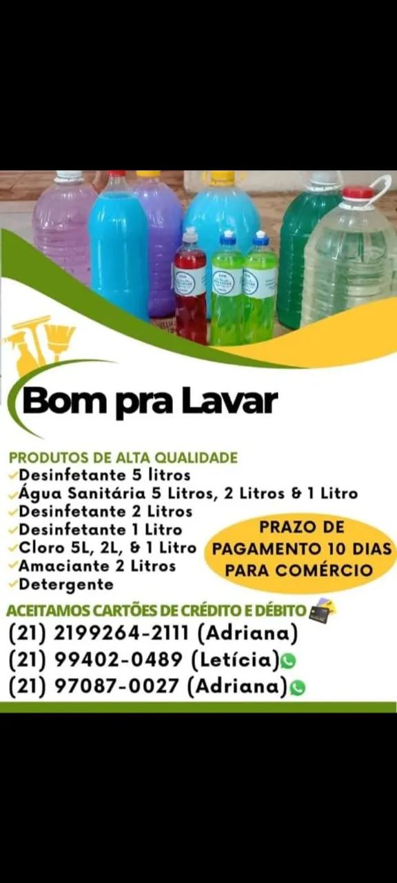 Produtos de Limpeza para Comércio - Bom pra Lavar