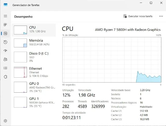 DELL G15 Ryzen 7 5800H - Foto 5
