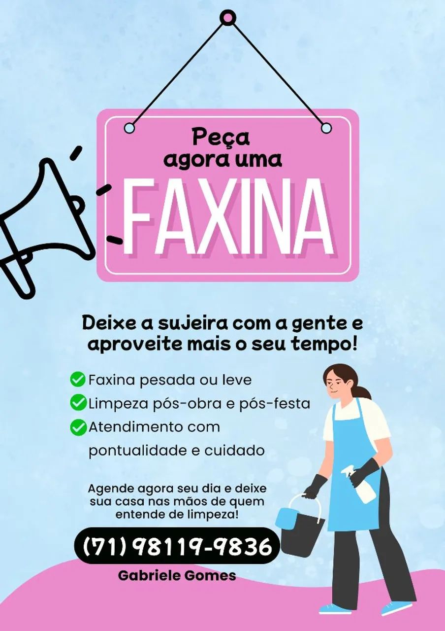 Sua casa limpa 