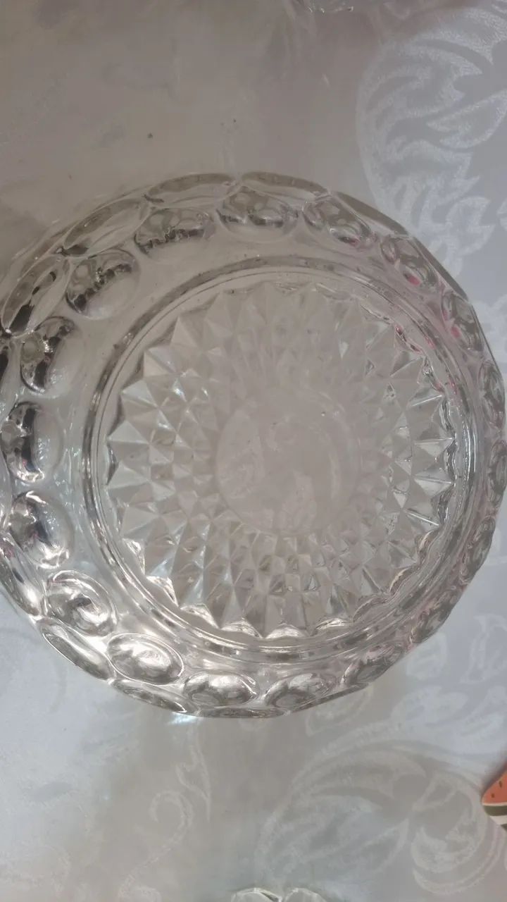 Bowl de cristal Decorativo com Bolhas - Foto 2