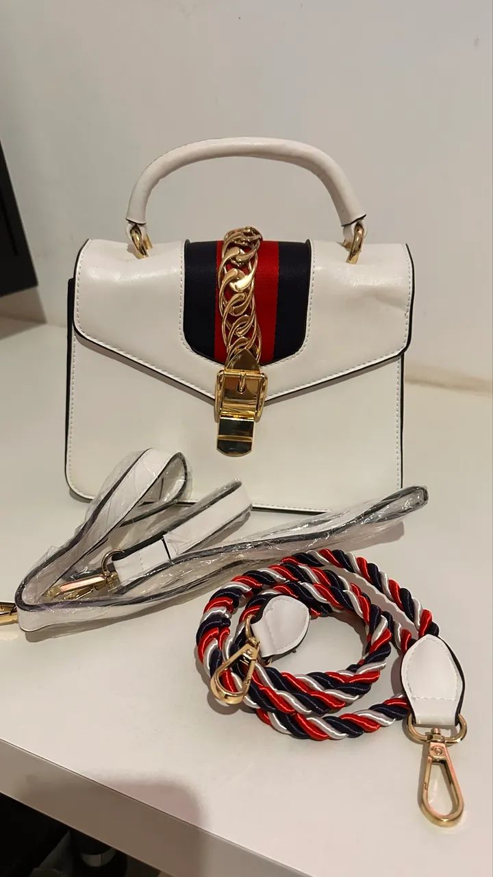 Bolsa acompanha 2 alças removíveis - Foto 3
