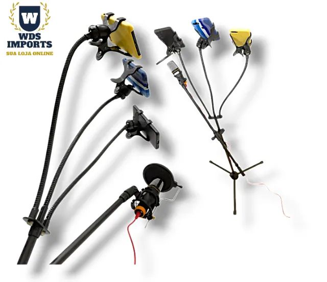 Pedestal Suporte para Microfone e celular - Foto 3