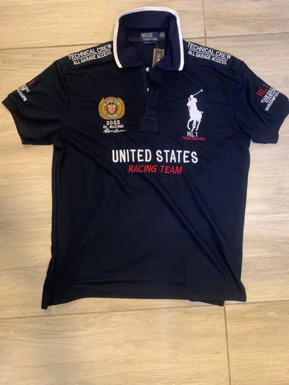 Camiseta Polo Ralph Lauren - United States Racing Team