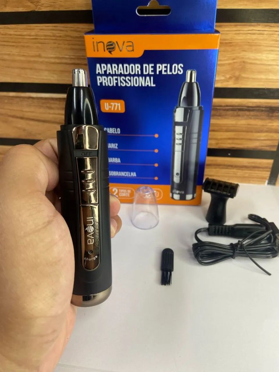 Aparador de Pelos Profissional Ineva U-771 - Novo - Foto 2