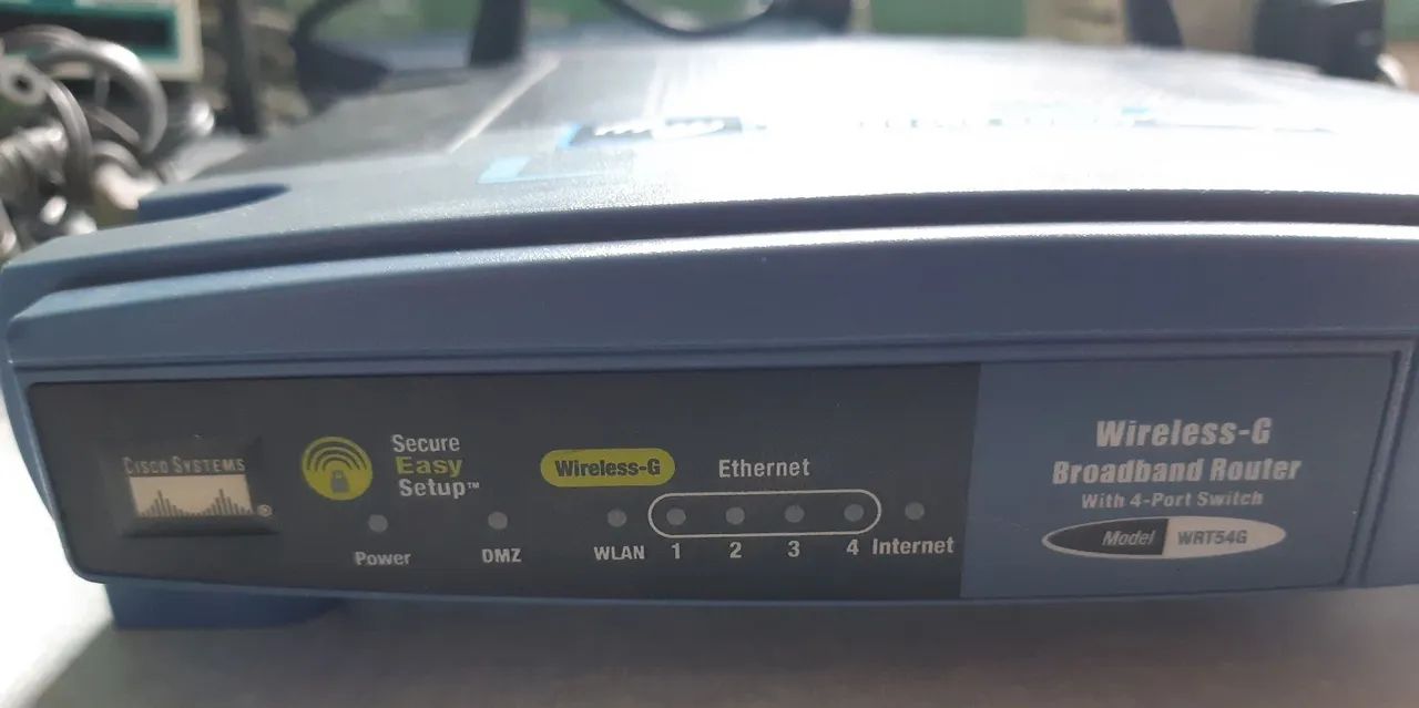 Roteador Wireless Linksys 2.4GHz 54Mbps - Foto 2