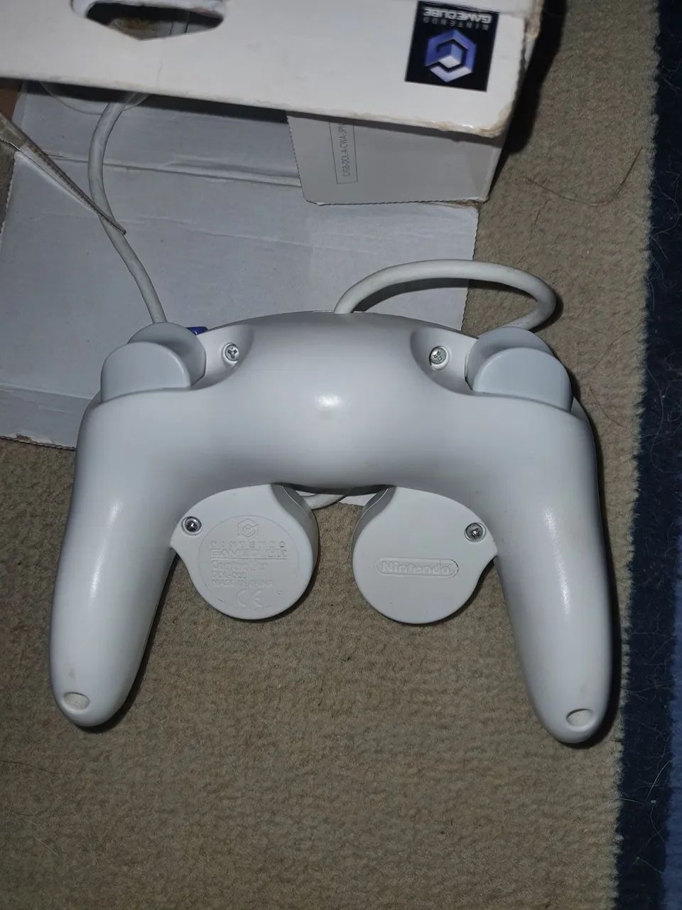 Controle Original Nintendo GameCube Branco - Foto 4