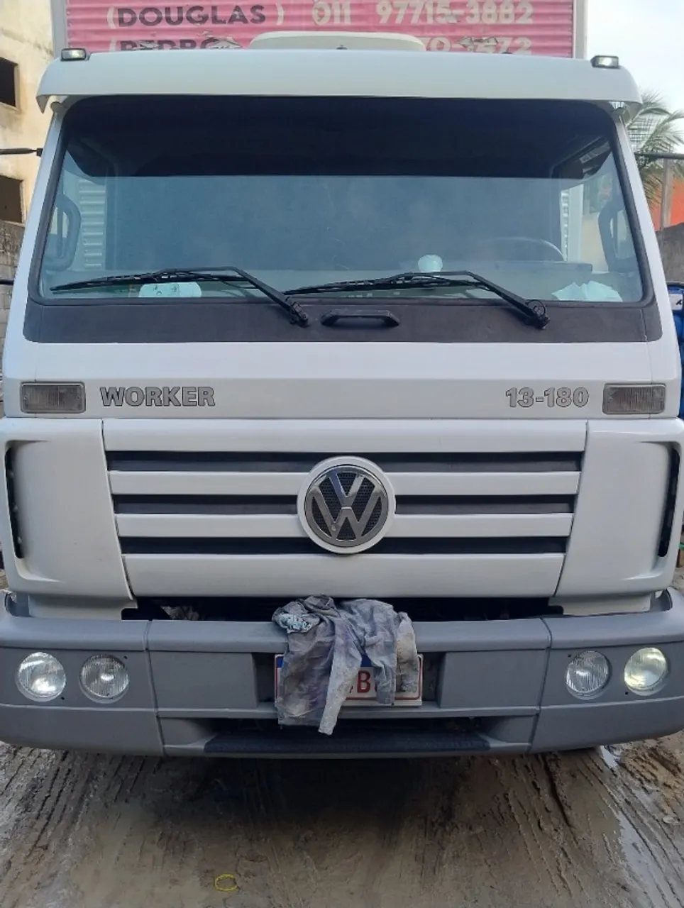 Caminhão vw 13180 ano 11/12 baú 10 metros 75 cúbicos toco
