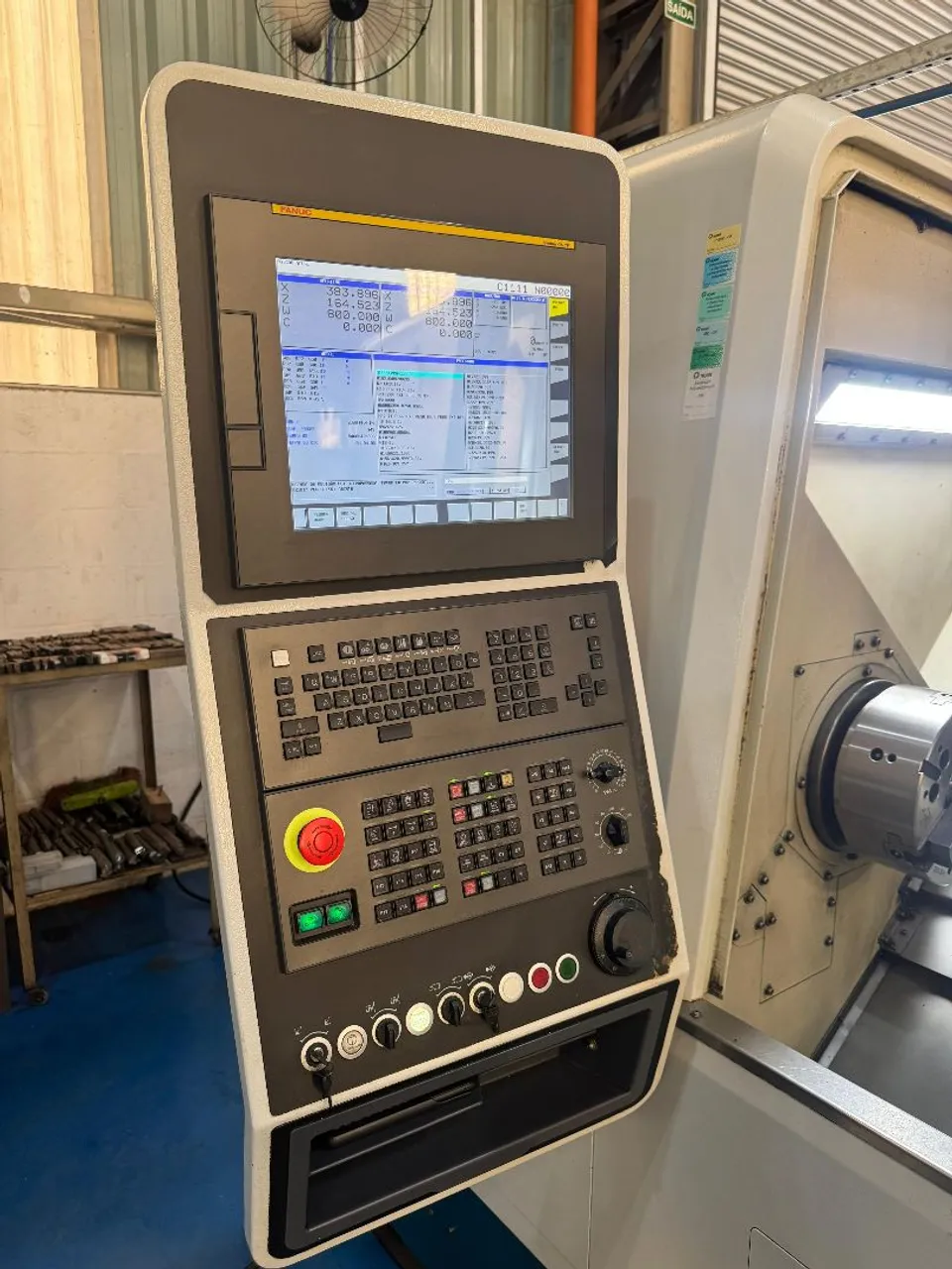 Torno CNC Romi GL300 ano 2020