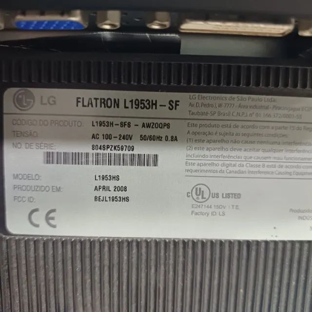 MONITOR LG L1953H-SF 19'' - Foto 2
