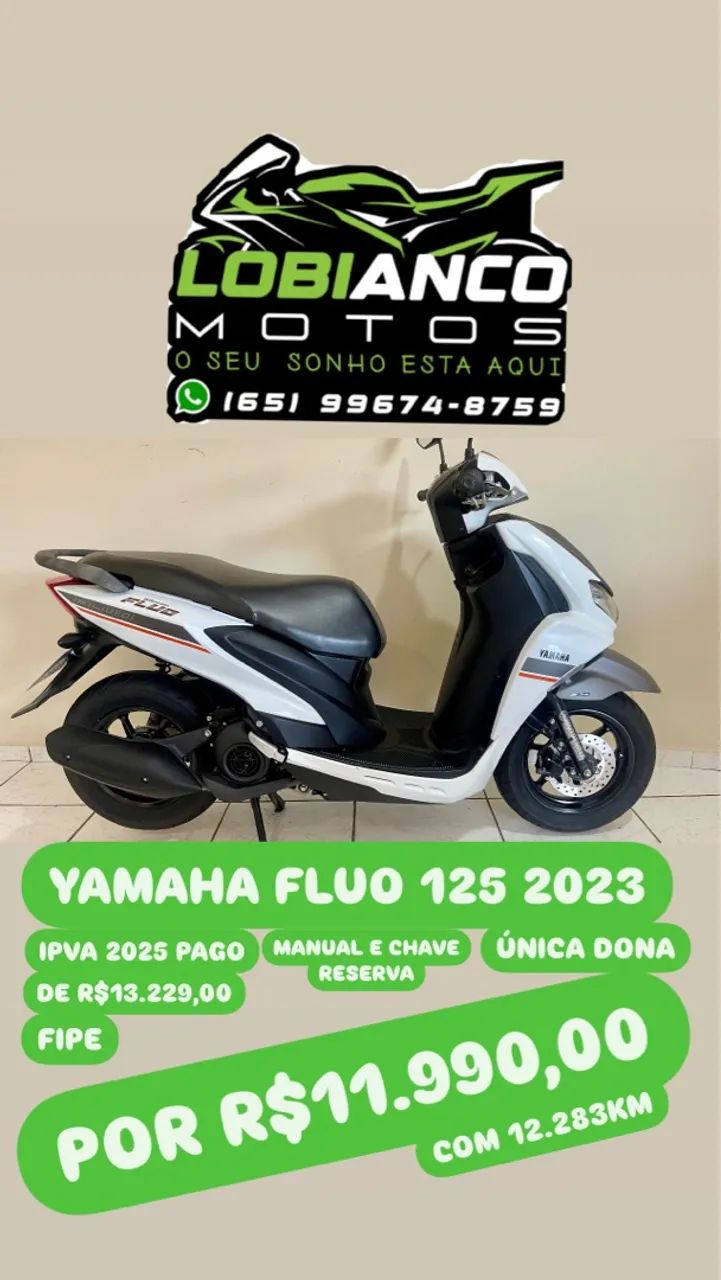 FLUO 125cc ABS 2023 AUTOMÁTICA 