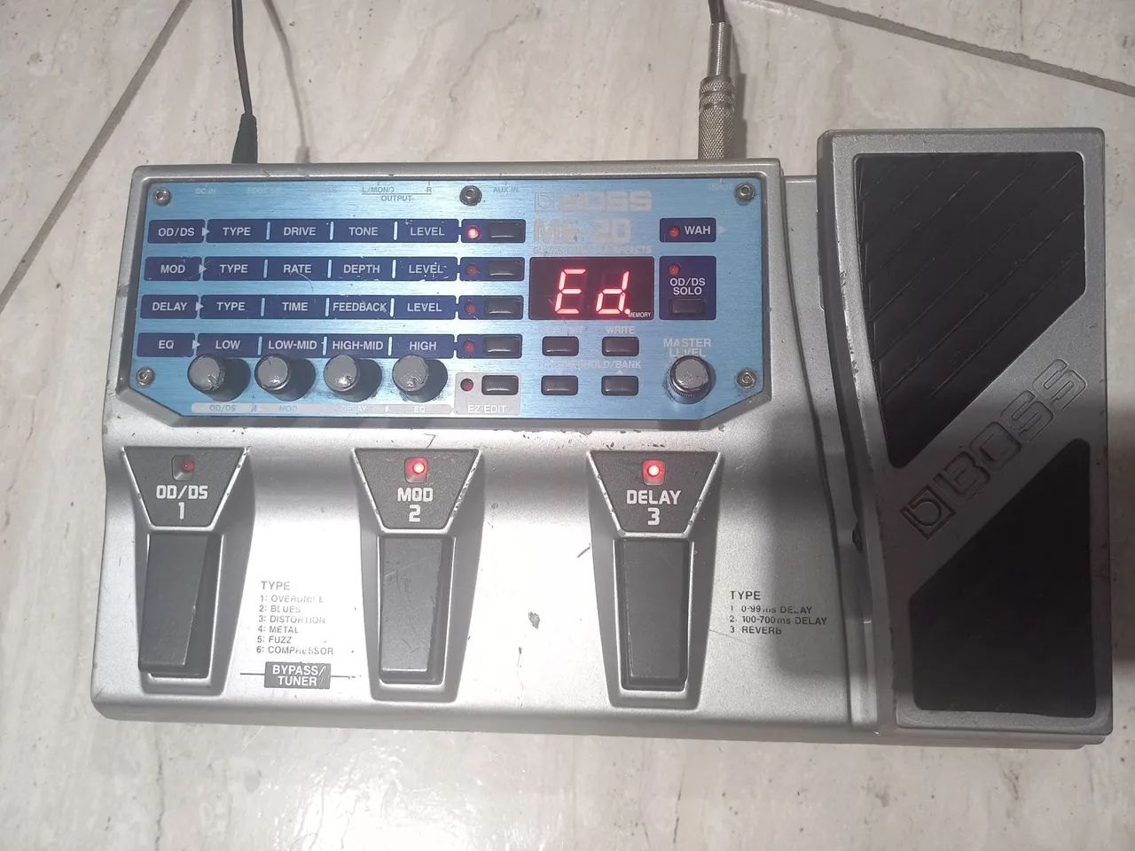 Pedal de Efeito Multi-Efeitos Boss ME-20 - Foto 5