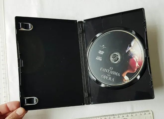 Dvd Original - Filme - O Fantasma da Ópera - 2012 - Usado - CDs