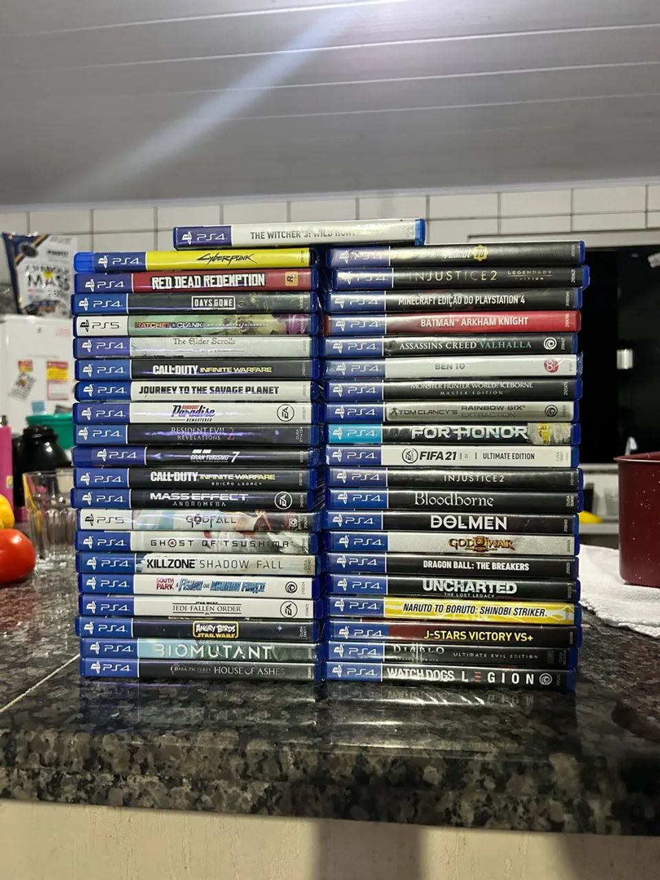 Jogos de ps4 valores na descrição 