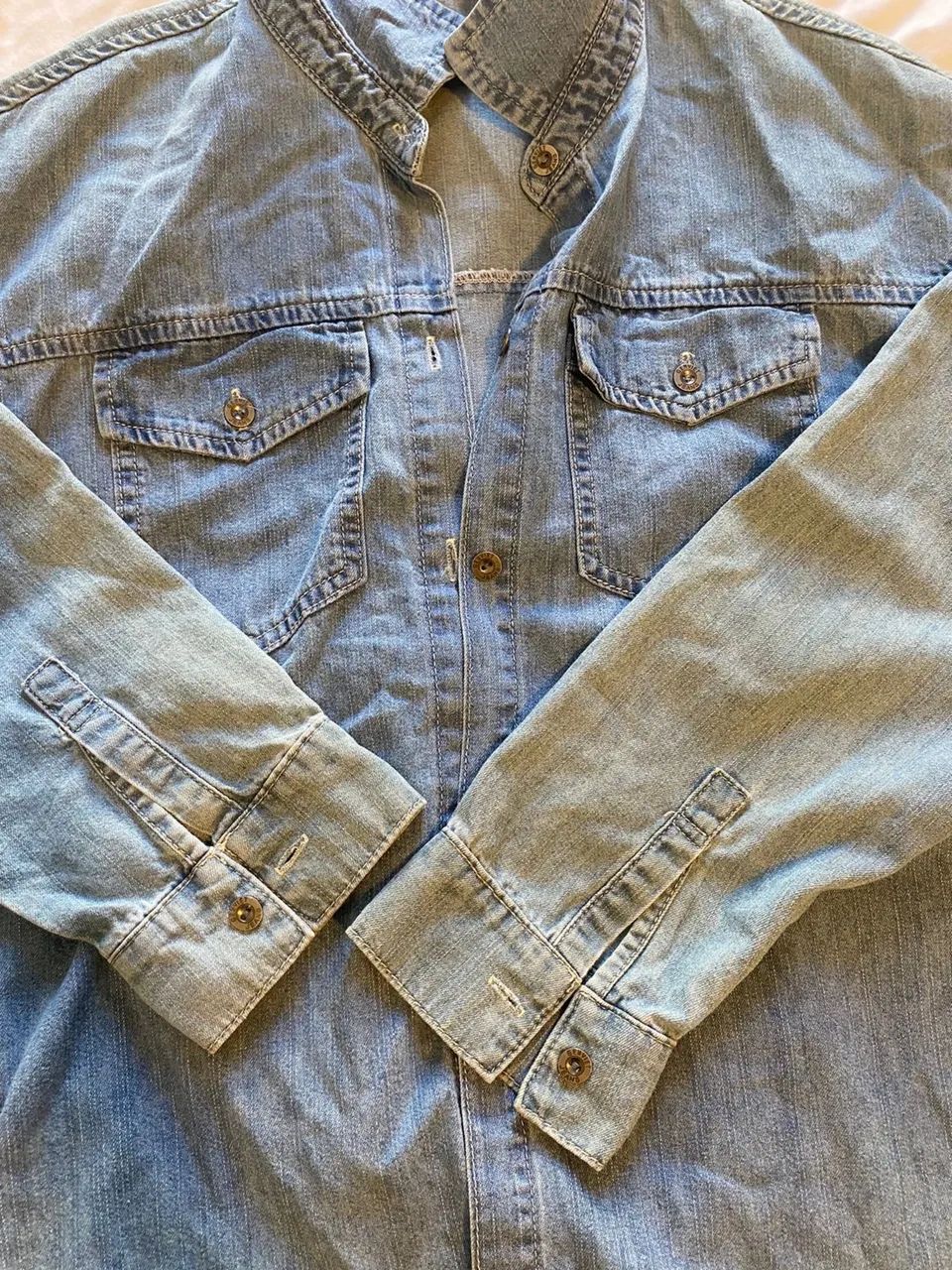 Camisa jeans kids small - Foto 2