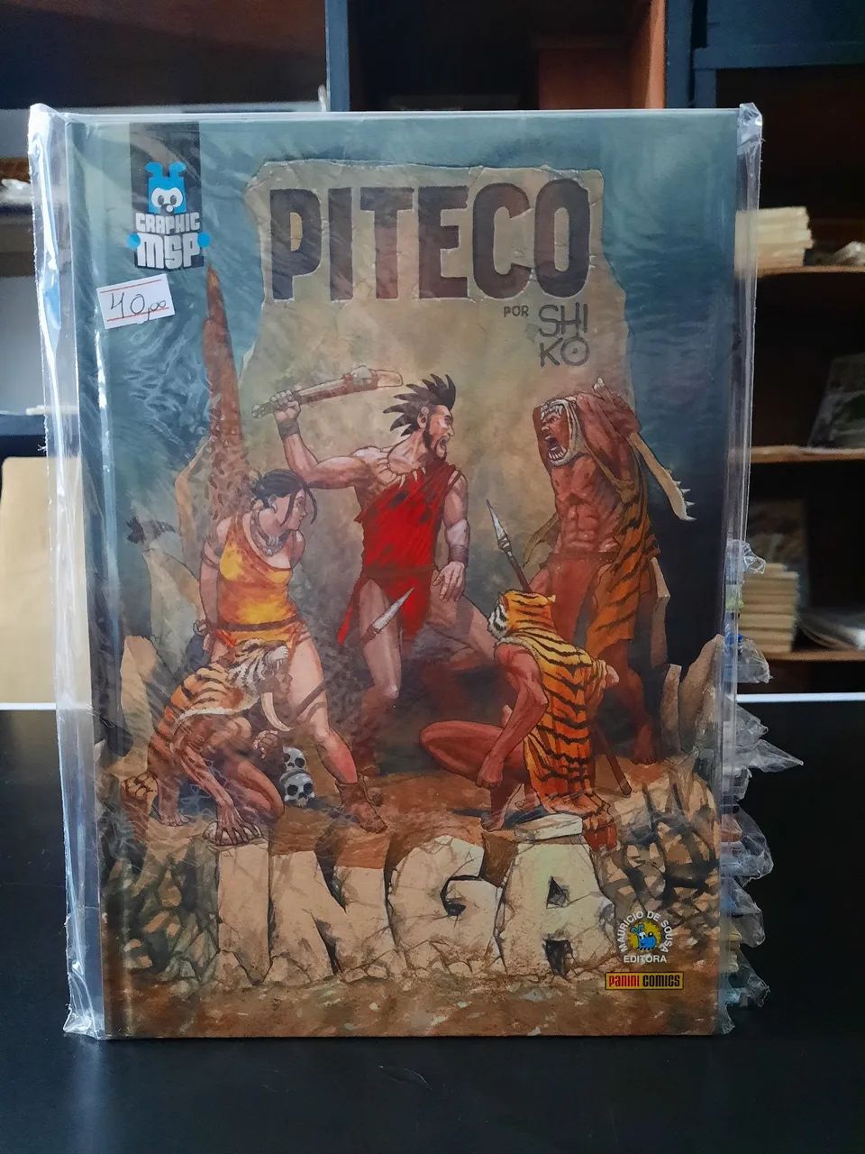 PITECO-INGÃ editora panini comics-graphic msp(Maurício de Sousa)