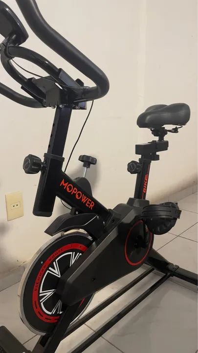 Bicicleta Spinning Premium Ergométrica Semi Profissional Bike Sport Preto