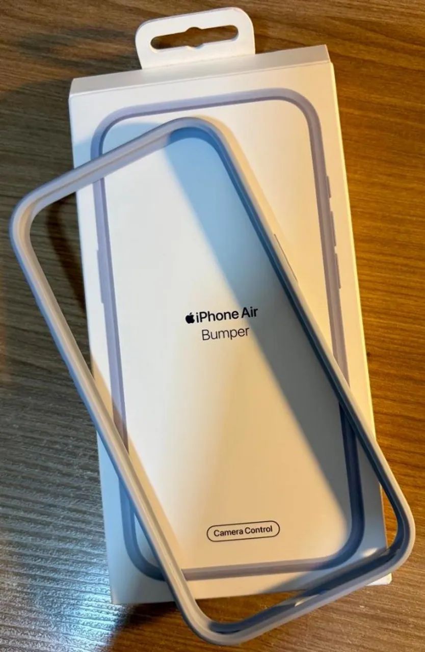Bumper para iPhone Air, azul-claro, novo, sem uso - Foto 2