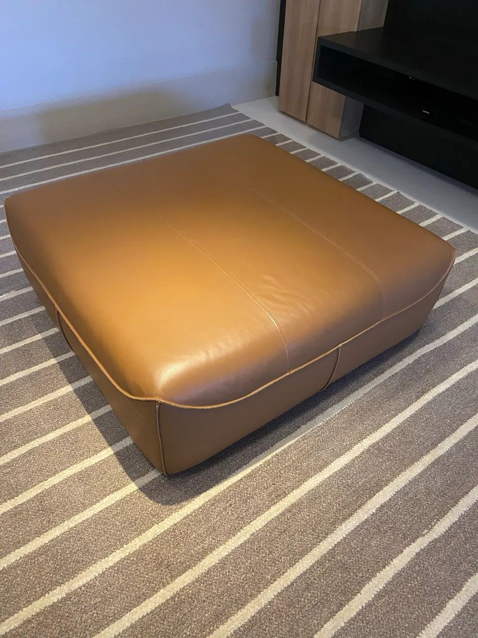 Puff de couro  - Foto 2