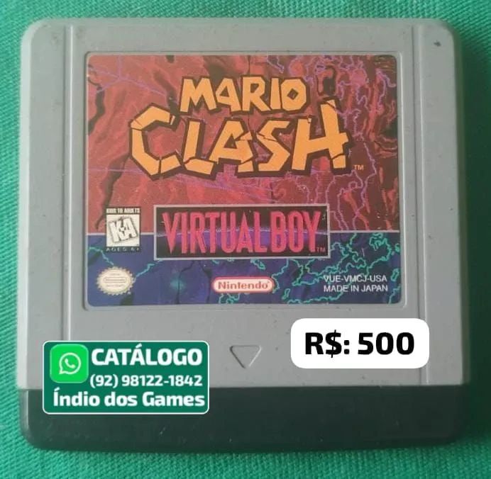 Mario Clash = R$: 500