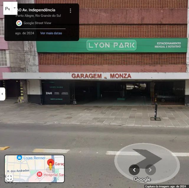 Garagem no centro - Santa Casa - Foto 2