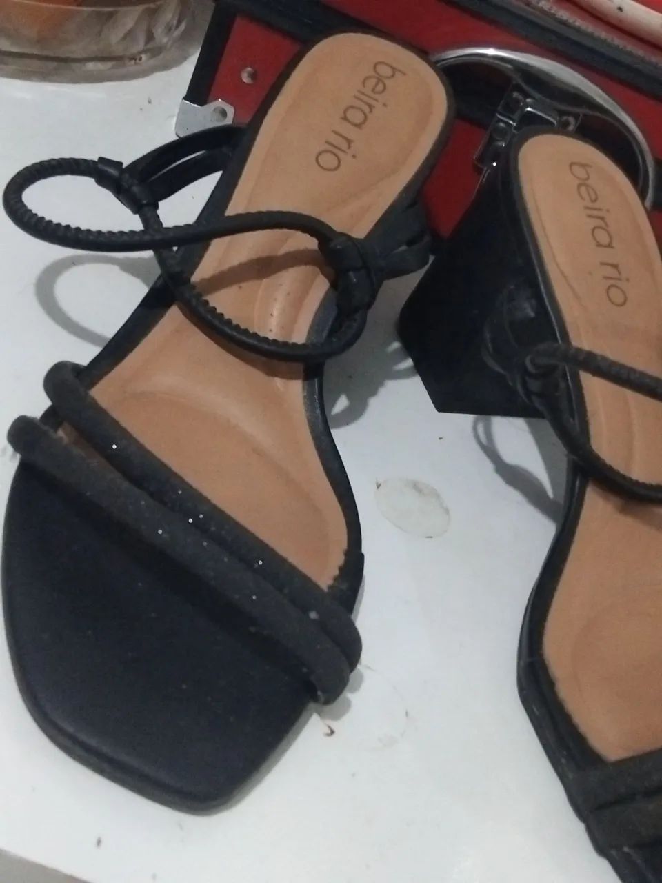 Sandalia preta - Foto 2