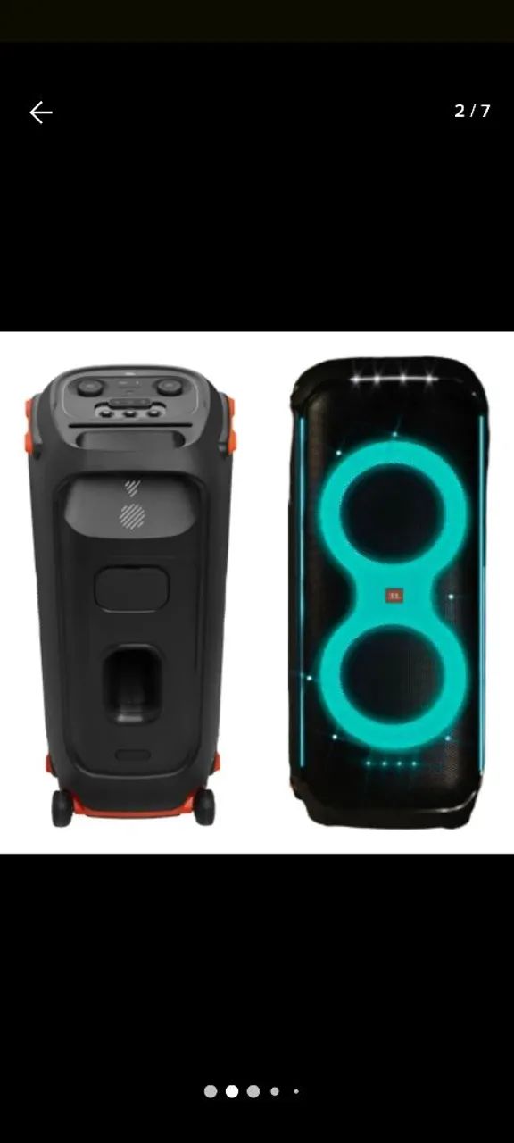 CAIXA DE SOM JBL PARTYBOX 710 - 800W - Foto 5