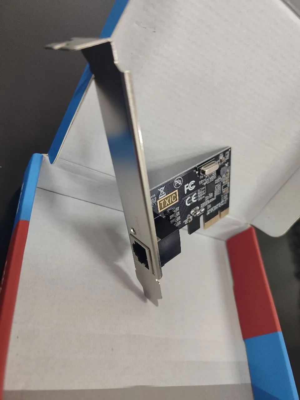 Placa de Rede PCI-E Gigabit 1000 Mbps RJ-45 - Internet Rápida e Estável - Foto 3