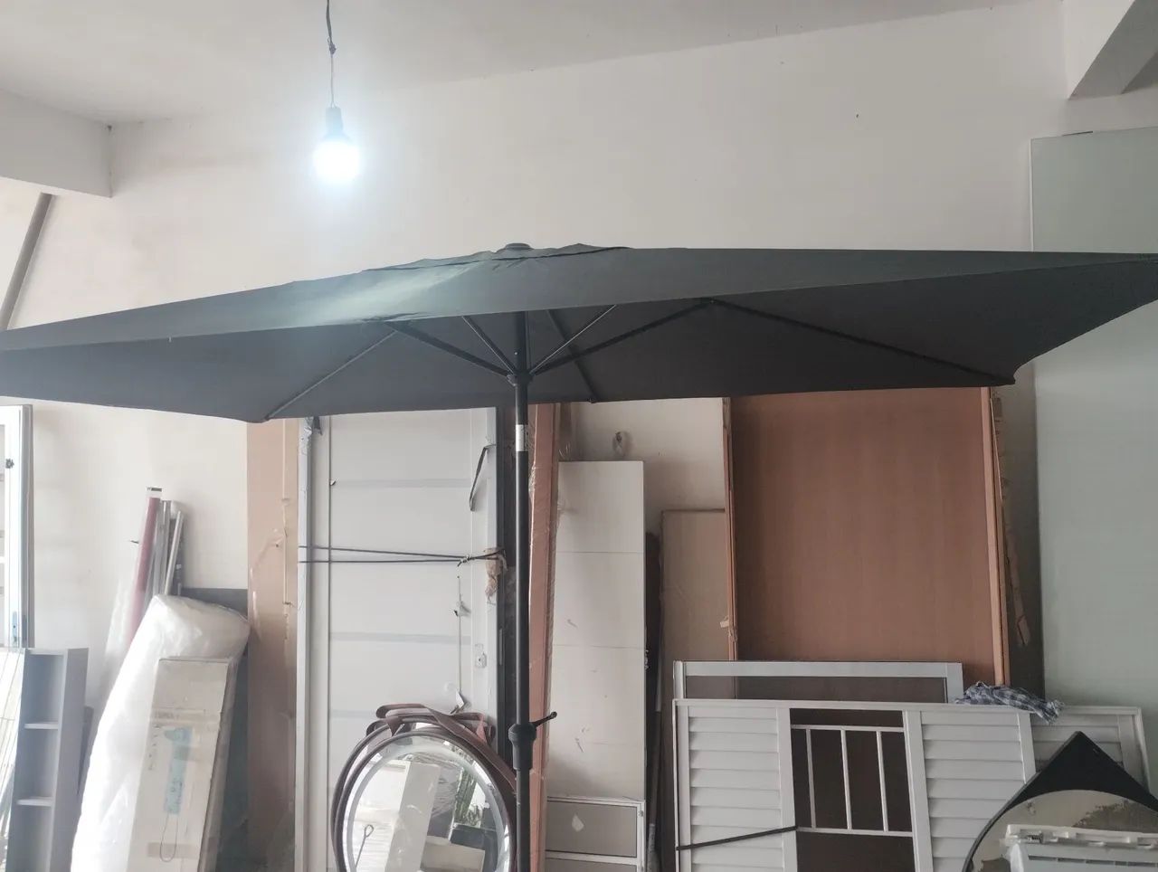 Umbrelone Preto para Área Externa 300x200 naterial 