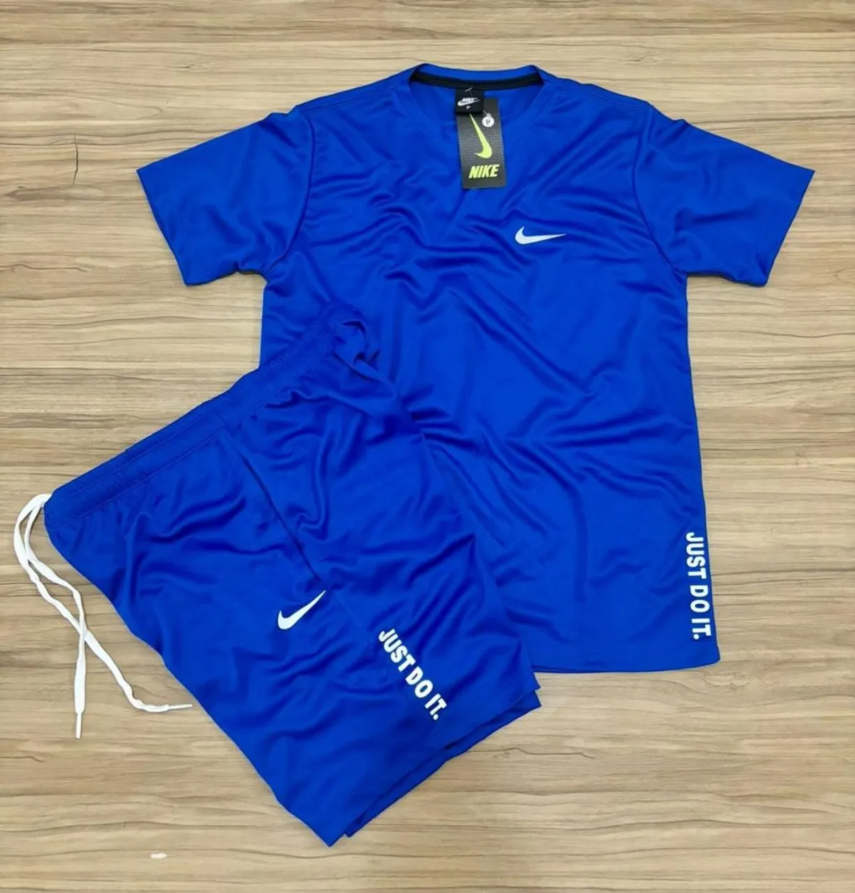 Conjunto Nike Dri-Fit Azul - Original