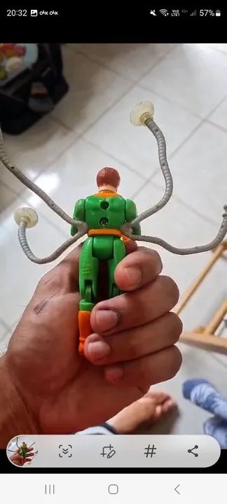 Boneco do Doutor Octopus - Homem Aranha - Foto 2