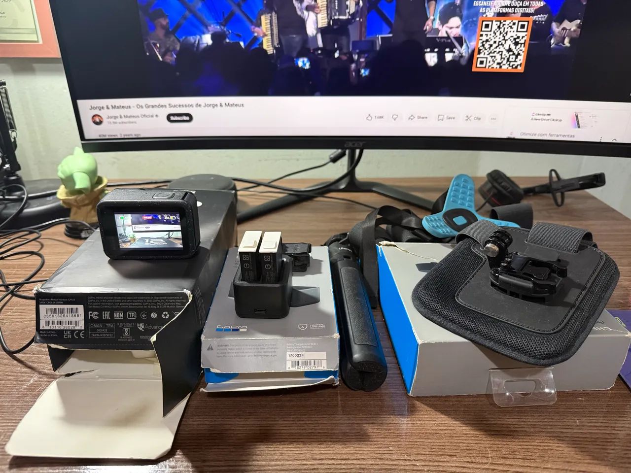 GoPro Hero 12 Black + Acessórios  - Foto 5