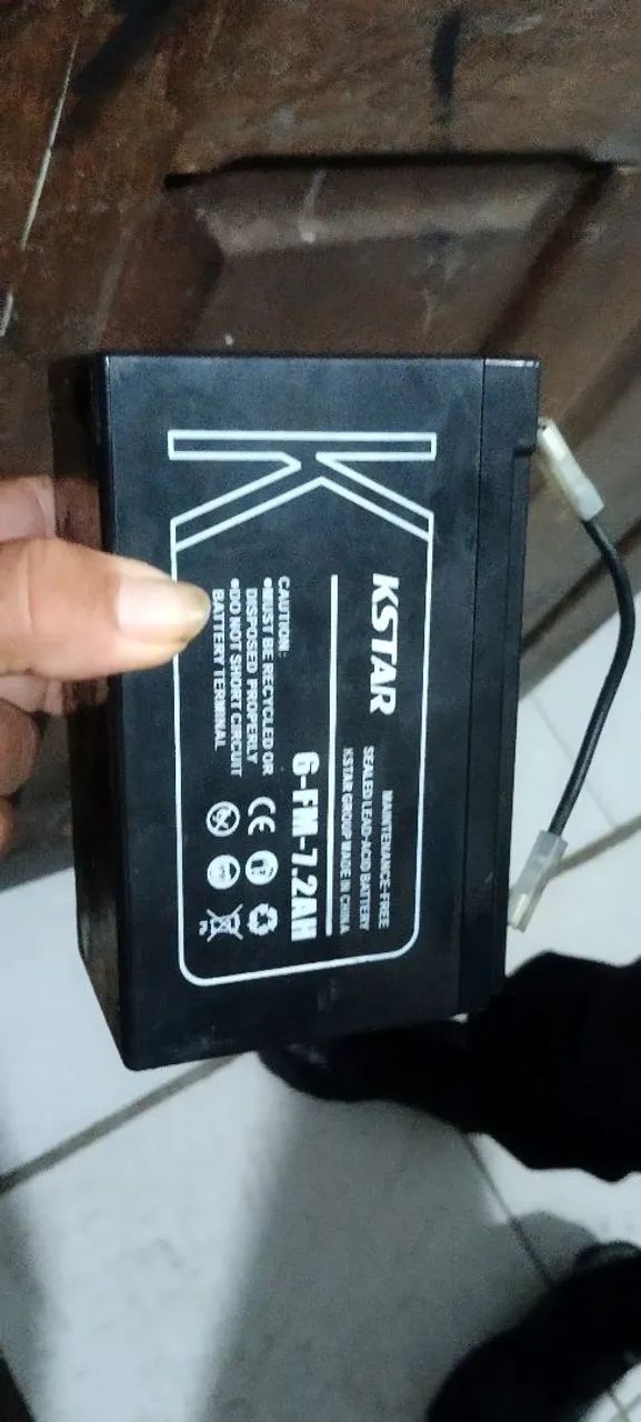 Bateria 12 volts KSTAR 6-FM-7.2AH