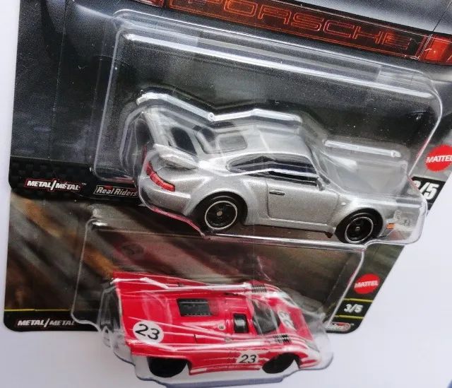 hot wheels porsche 917kh + porsche 911 carrera rs 3.8 velozes e