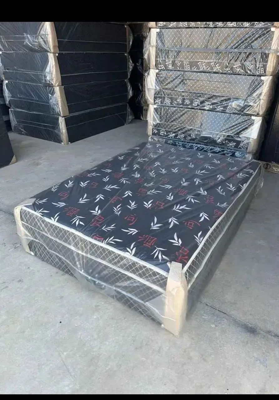  Box conjugado casal com colchão acoplado frete grátis para qualquer região de SP  - Foto 2
