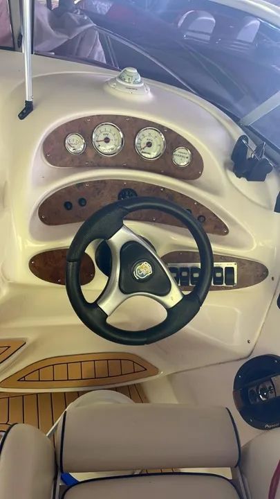 Lancha Triton 200 cabinada motor mercuru 115 Hp 4t conjunto ano 2010 apenas 230 horas  - Foto 6