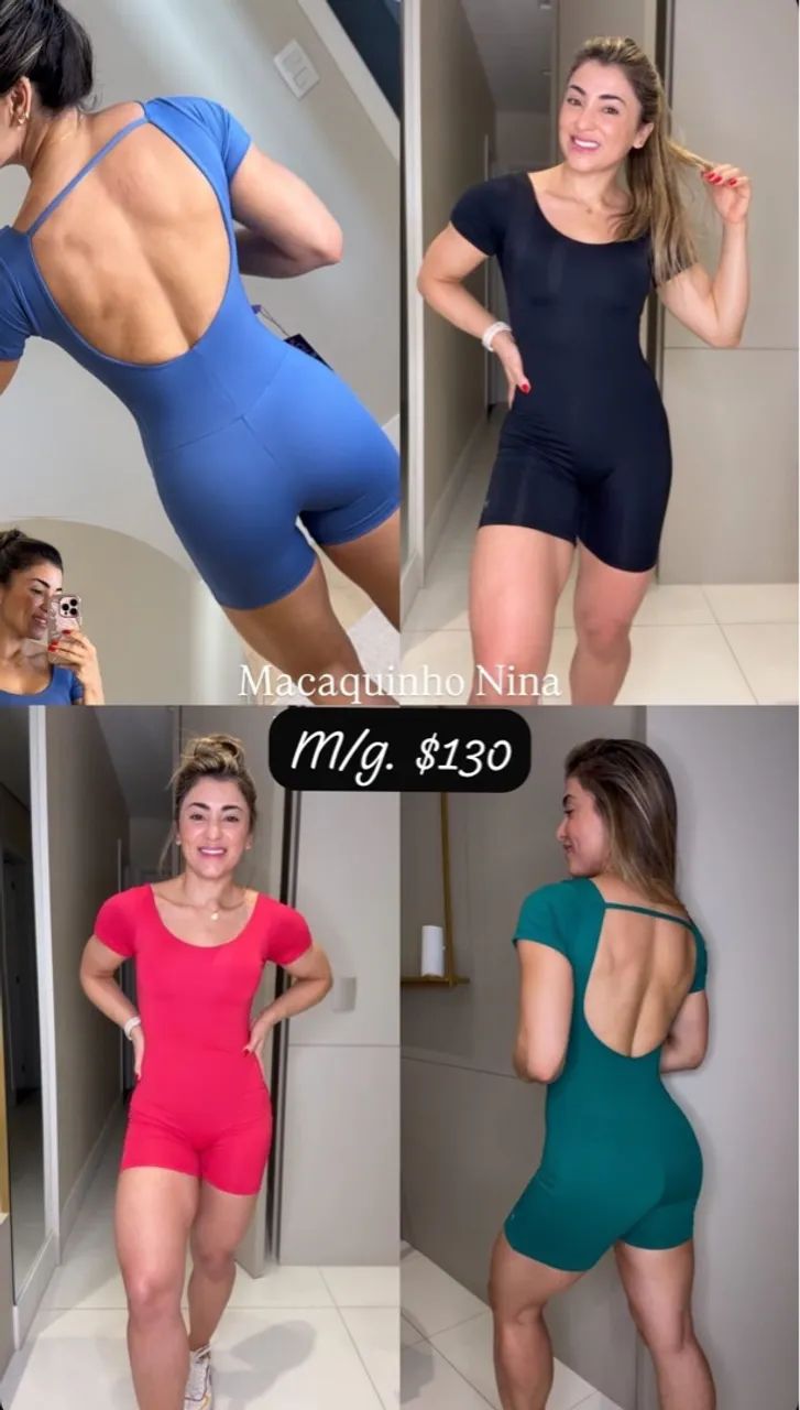 Macaquinhos fitness pronta entrega  - Foto 3