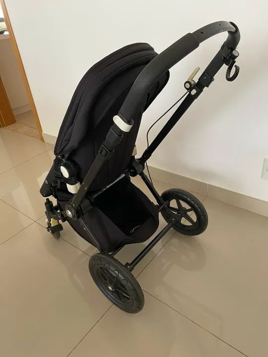 Carrinho de bebê bugaboo Camaleon 3 com bebe conforto, moises e capas de inverno - Foto 3