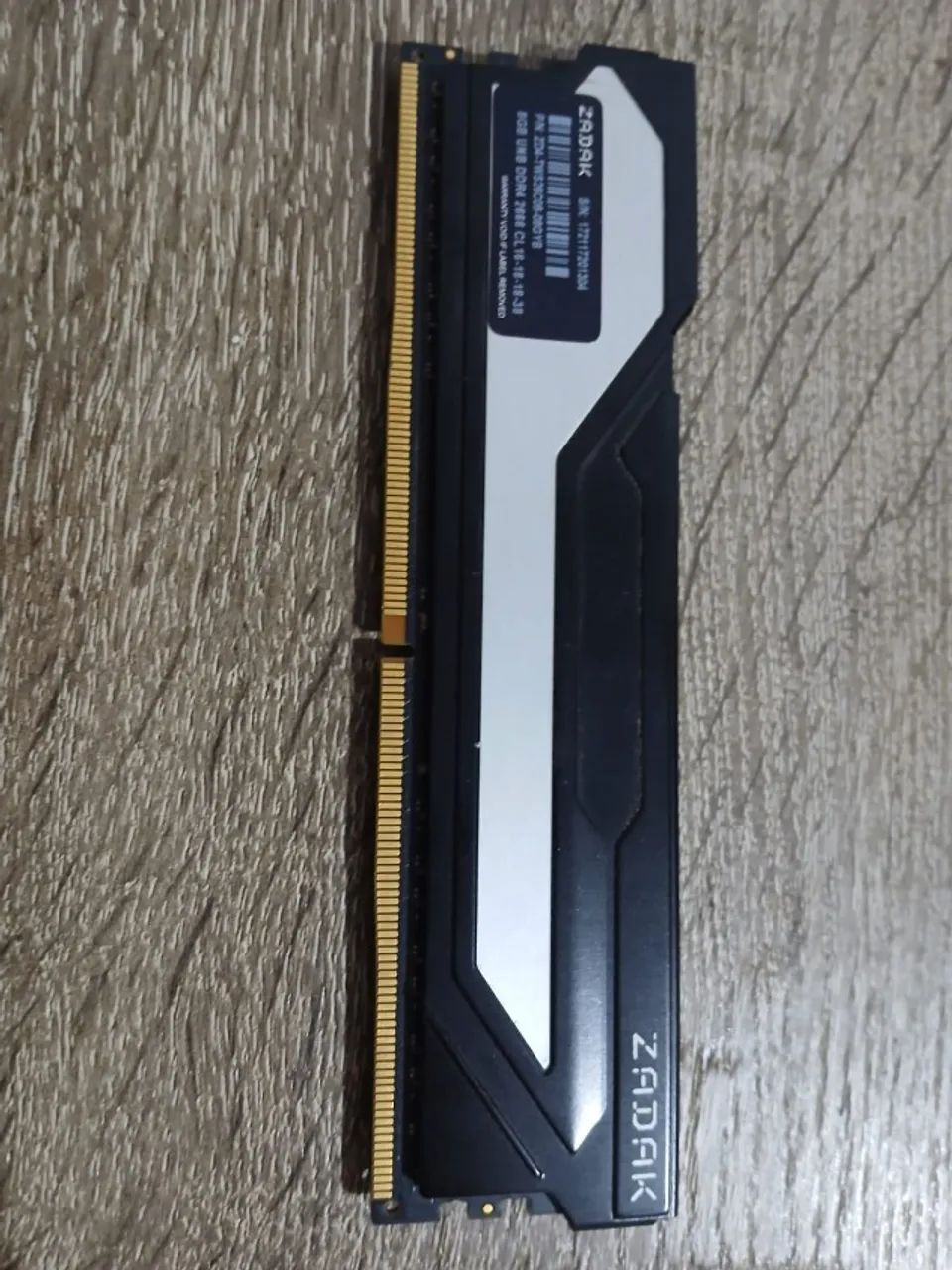 Memória DDR4 Zadak Twist, Black, 8GB - Memória RAM - Boqueirão